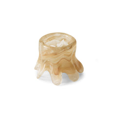 Bougeoir verre - Cream