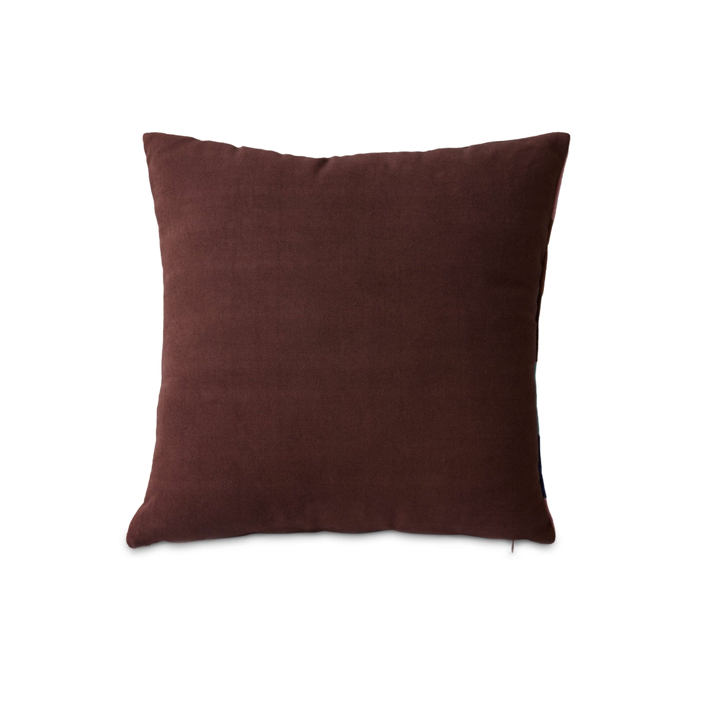 Coussin rayé velours "Eventide"