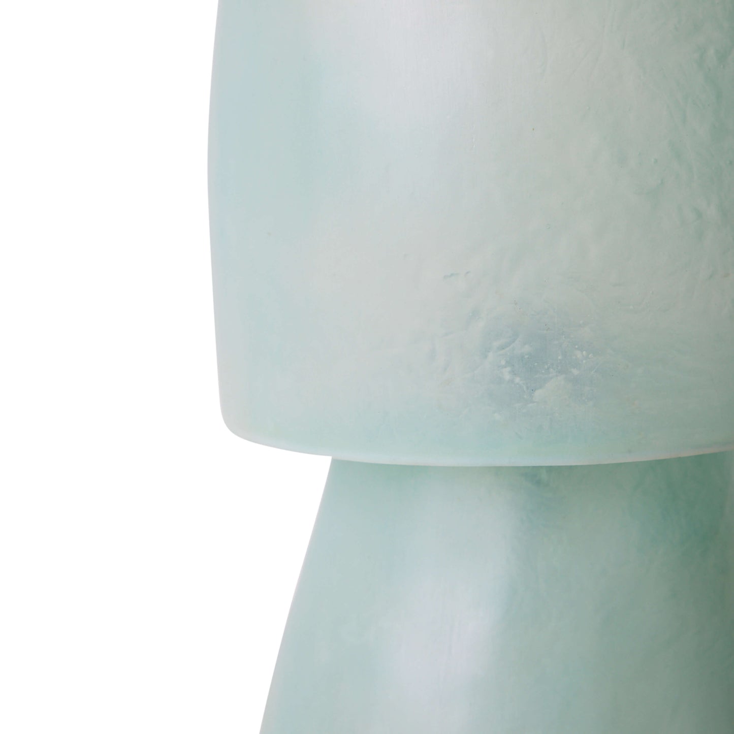 Lampe fibre de verre - Bleu glacier