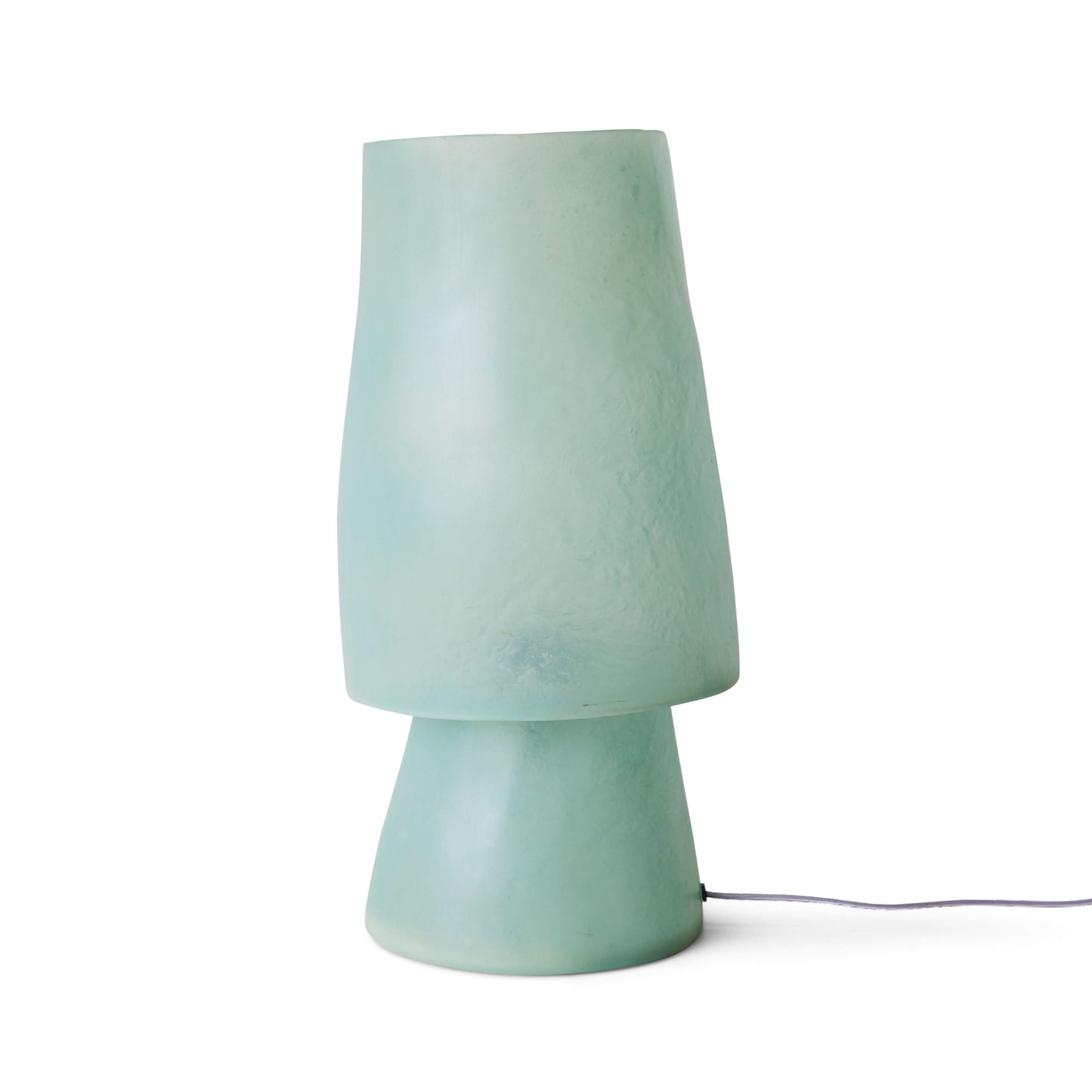 Lampe fibre de verre - Bleu glacier