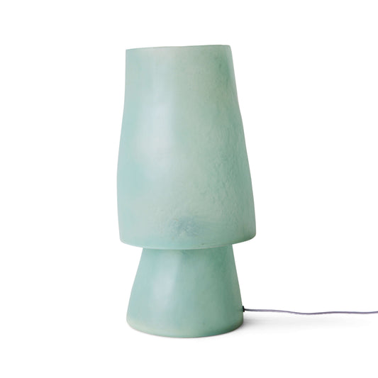 Lampe fibre de verre - Bleu glacier
