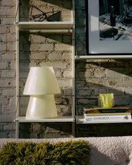 Lampe fibre de verre - Off white