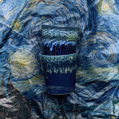 Mugs à café céramique "Van Gogh" X2 - La Nuit étoilée