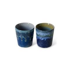 Mugs à café céramique "Van Gogh" X2 - La Nuit étoilée