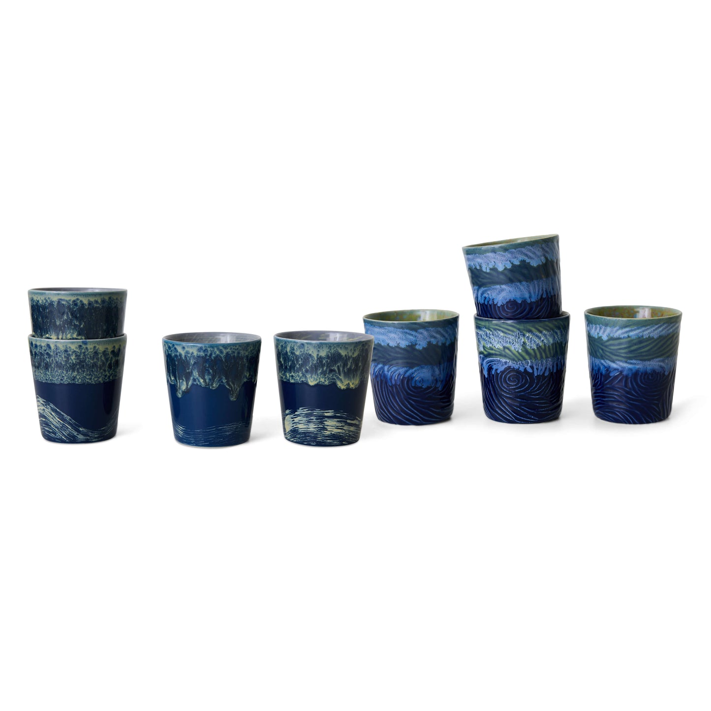 Mugs à café céramique "Van Gogh" X2 - La Nuit étoilée