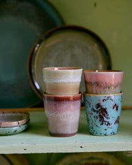 Mugs ristretto céramique X4 "Futurism"