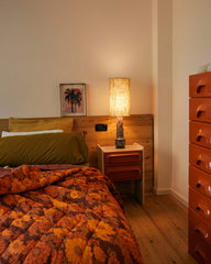 Pied de lampe céramique - Brun
