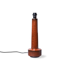 Pied de lampe céramique - Brique