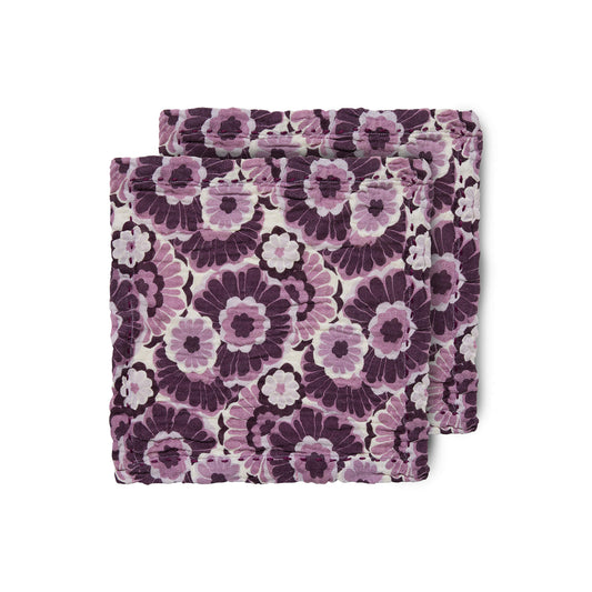 Serviettes de table "Floral Burgundy" X2