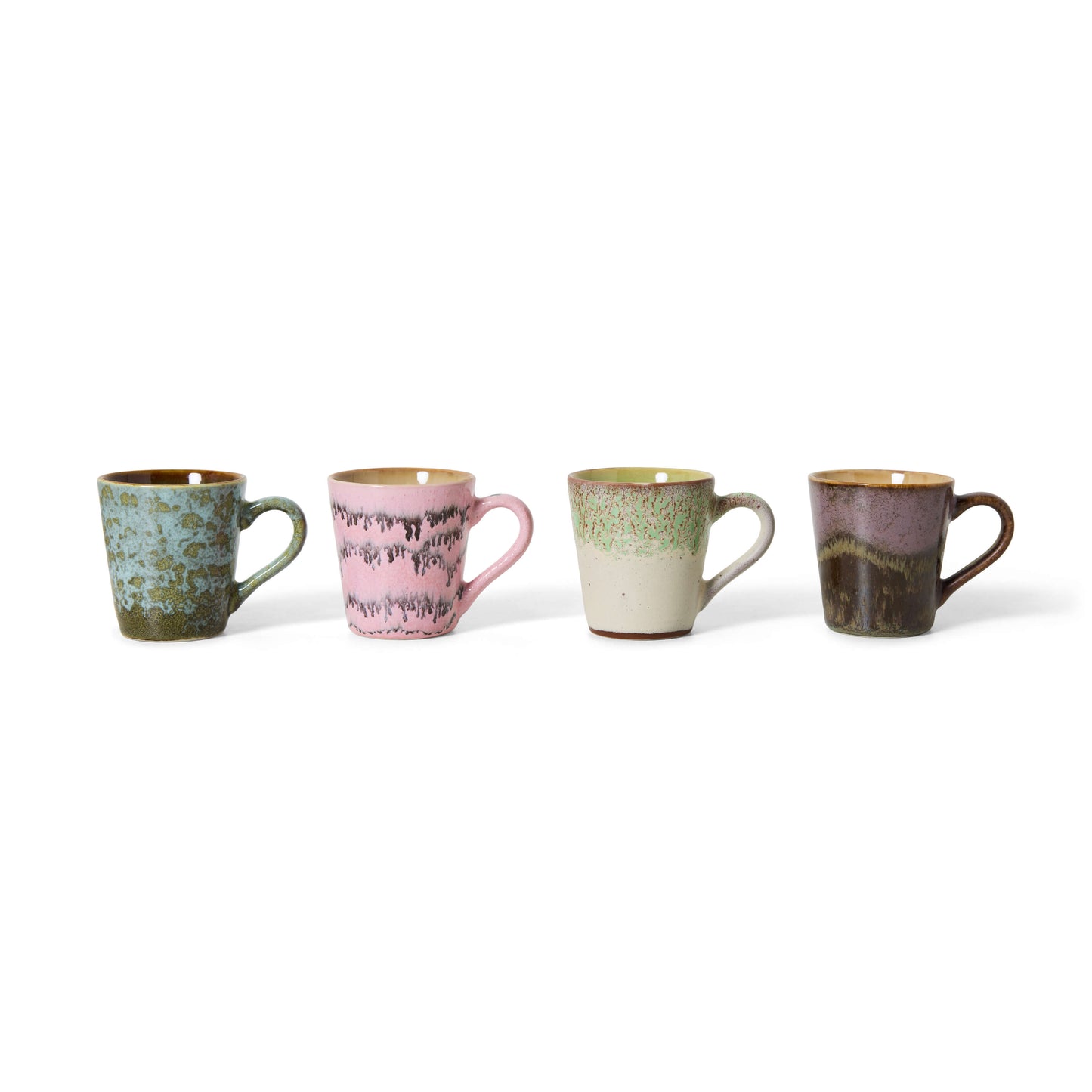 Tasses expresso céramique X4 "Brutalism"