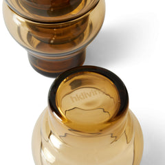 Verres "Bulb" X4 - Amber