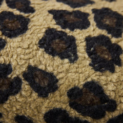 Petit coussin traversin motif panthère