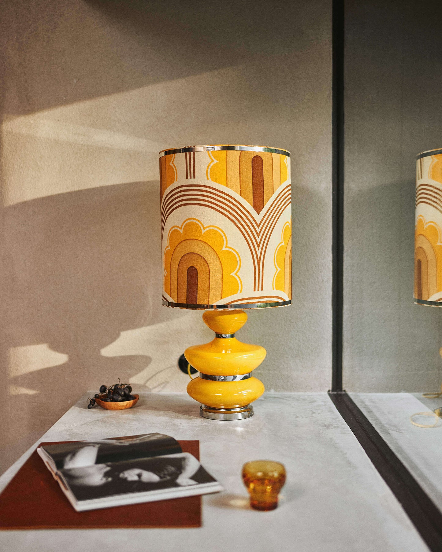 Pied de lampe "Bubble" verre
