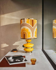 Pied de lampe "Bubble" verre