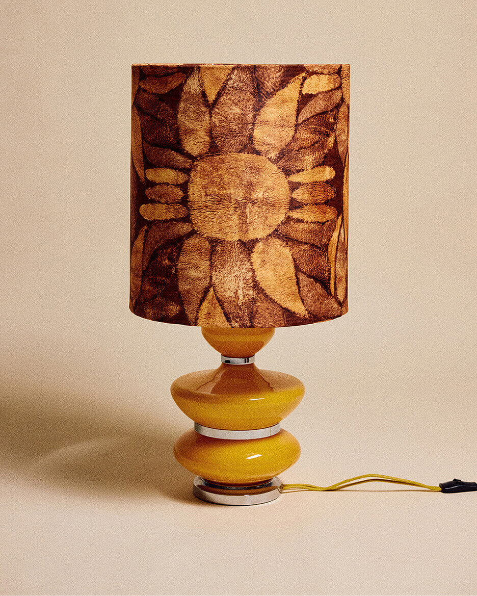Pied de lampe "Bubble" verre
