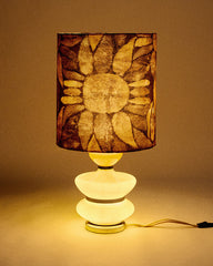Pied de lampe "Bubble" verre