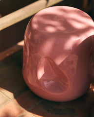 Table d'appoint céramique "Currents" - Coral