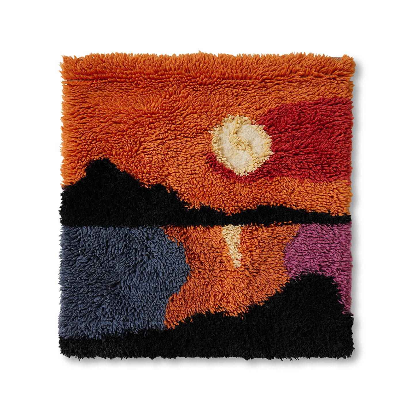 Tenture murale tufting "Sundown"