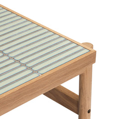 Table basse "Tile" carreaux céramique
