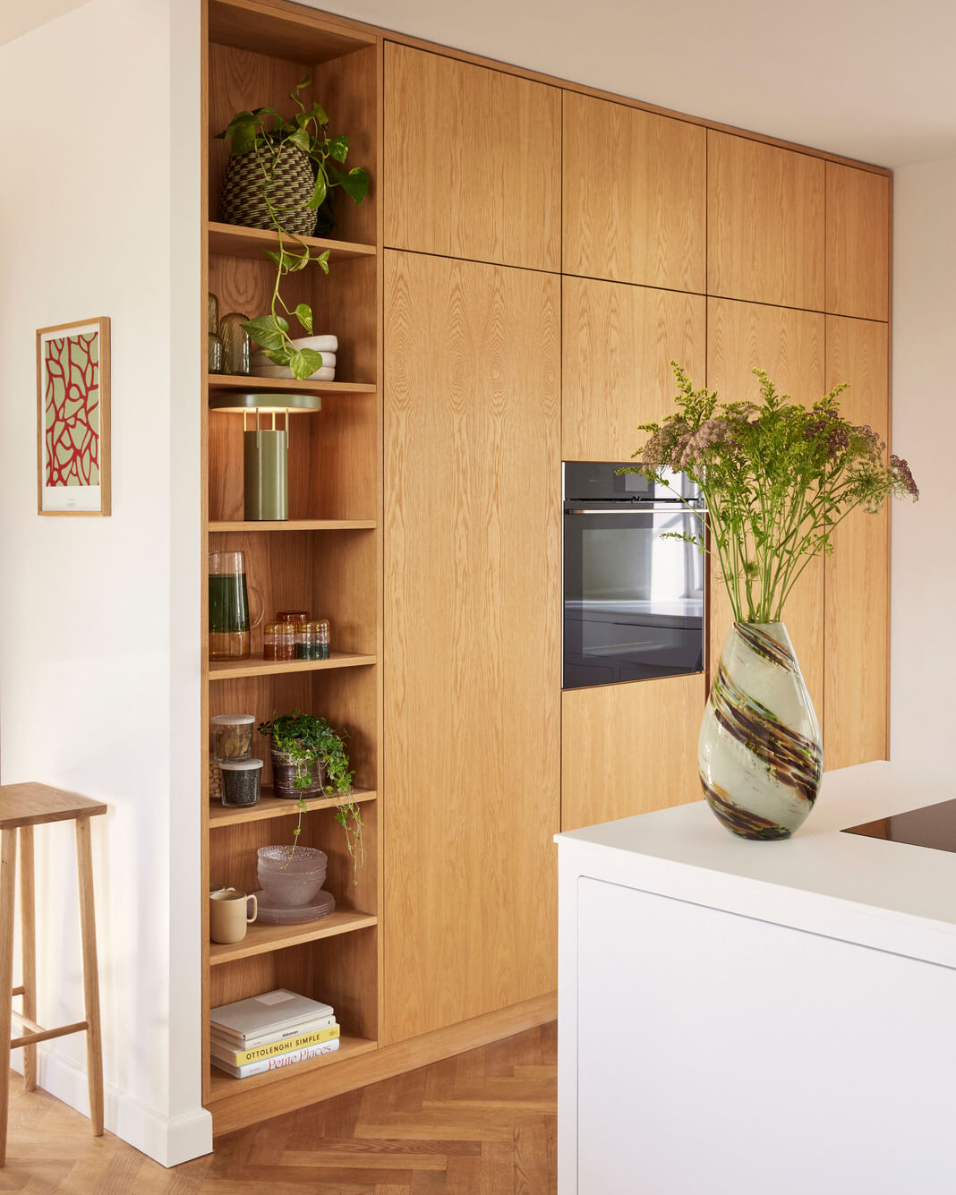 Vase en verre soufflé "Grove"