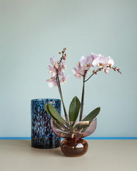 Vase en verre soufflé "Léo"