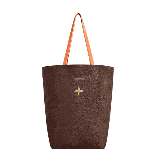 Cabas "Mester" cuir Sand Café
