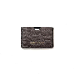 Porte-cartes "Credy" cuir Galu anthracite