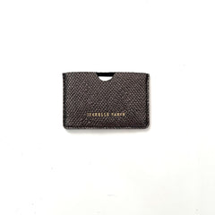 Porte-cartes "Credy" cuir Galu anthracite