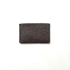 Porte-cartes "Credy" cuir Galu anthracite