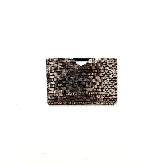 Porte-cartes "Credy" cuir Turtle Café ll