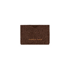 Porte-cartes "Credy" cuir Sand Café