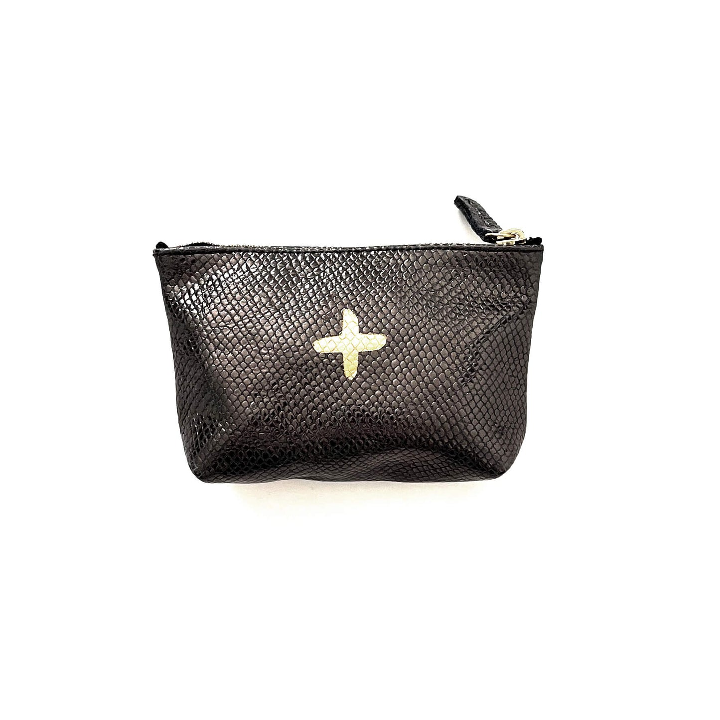 Porte-monnaie "Skaa" cuir Galu anthracite
