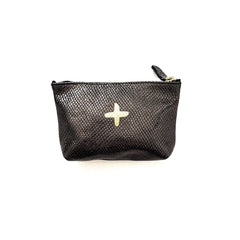 Porte-monnaie "Skaa" cuir Galu anthracite