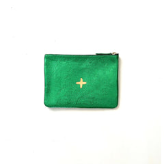 Porte-monnaie "Star" cuir Glossy Prairie