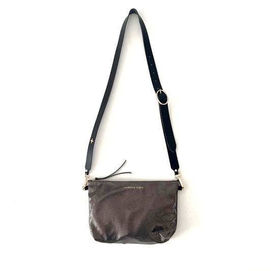 Sac "Run" cuir Galu anthracite
