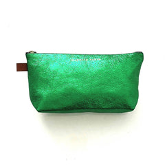 Trousse "Lencil" cuir Glossy Prairie