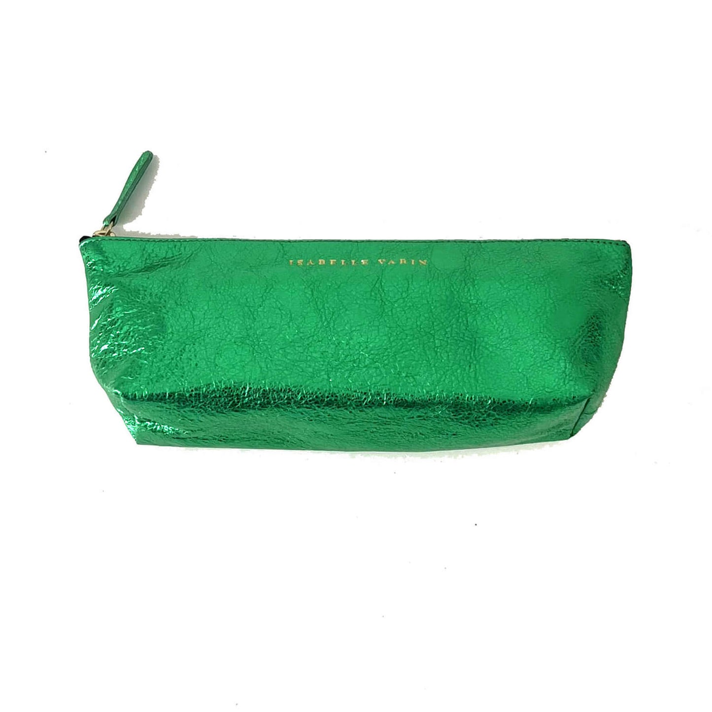 Trousse "Mini" cuir Glossy Prairie