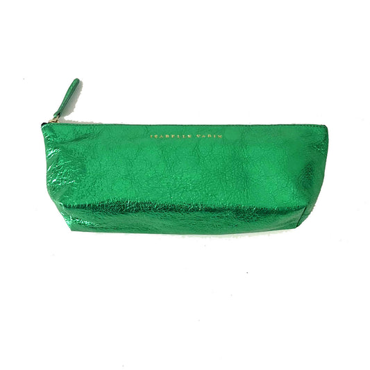 Trousse "Mini" cuir Glossy Prairie