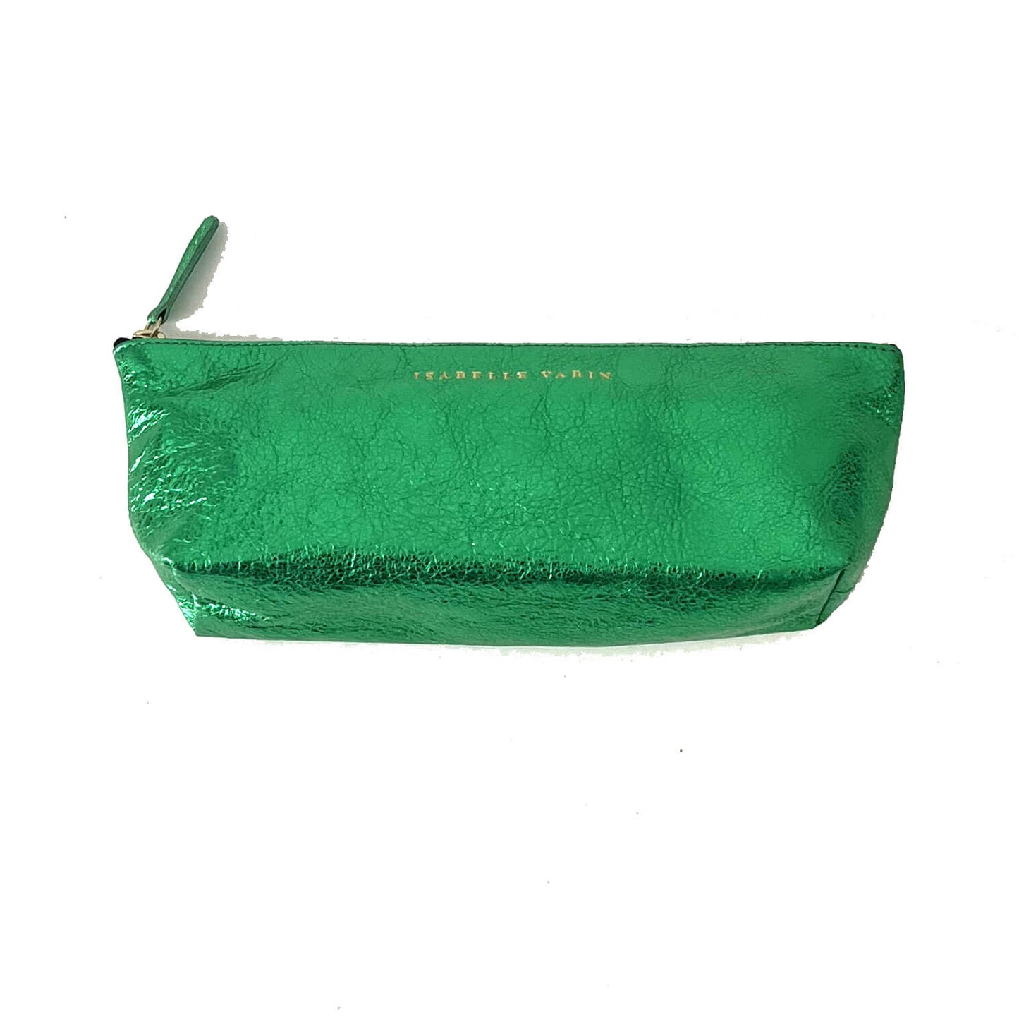 Trousse "Mini" cuir Glossy Prairie