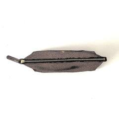 Trousse "Mini" cuir Turtle Café ll