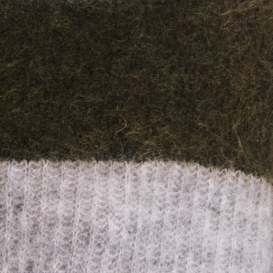 Cardigan rayé "Josh" - Kaki