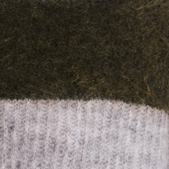 Cardigan rayé "Josh" - Kaki