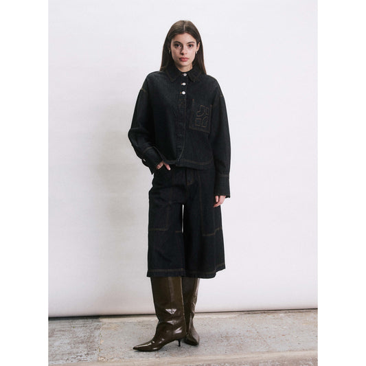 Chemise "Hendrik" raw denim