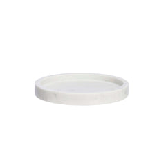 Petit plateau marbre blanc