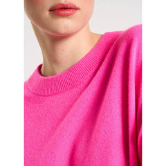 Pull cachemire "MaPoupette" - Rose fluo