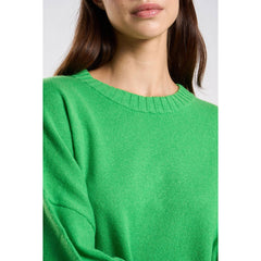 Pull  cachemire "Monptilya" - Vert vif