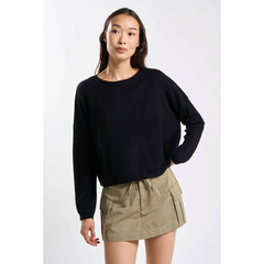 Pull cachemire "Monroe" - Noir