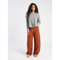 Pull "Marcel" laine & cachemire brushed - Gris chiné