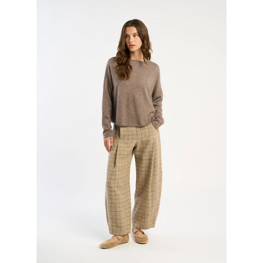 Pull "Marcel" laine & cachemire brushed - Vison