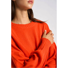 Pull  cachemire "Monptilya" - Mandarine